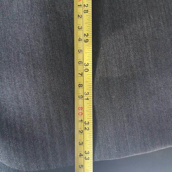 Boulevard Club SZ 46R 100% Wool Light Charcoal Herringbone Men's Sport Jacket - Picture 14 of 14